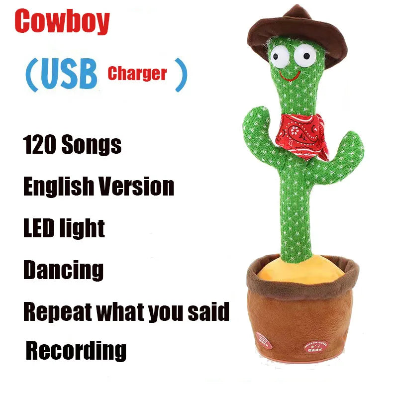 Dancing Cactus Plush Toy
