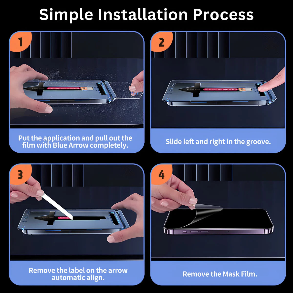 Tempered Glass Privacy Screen Protector