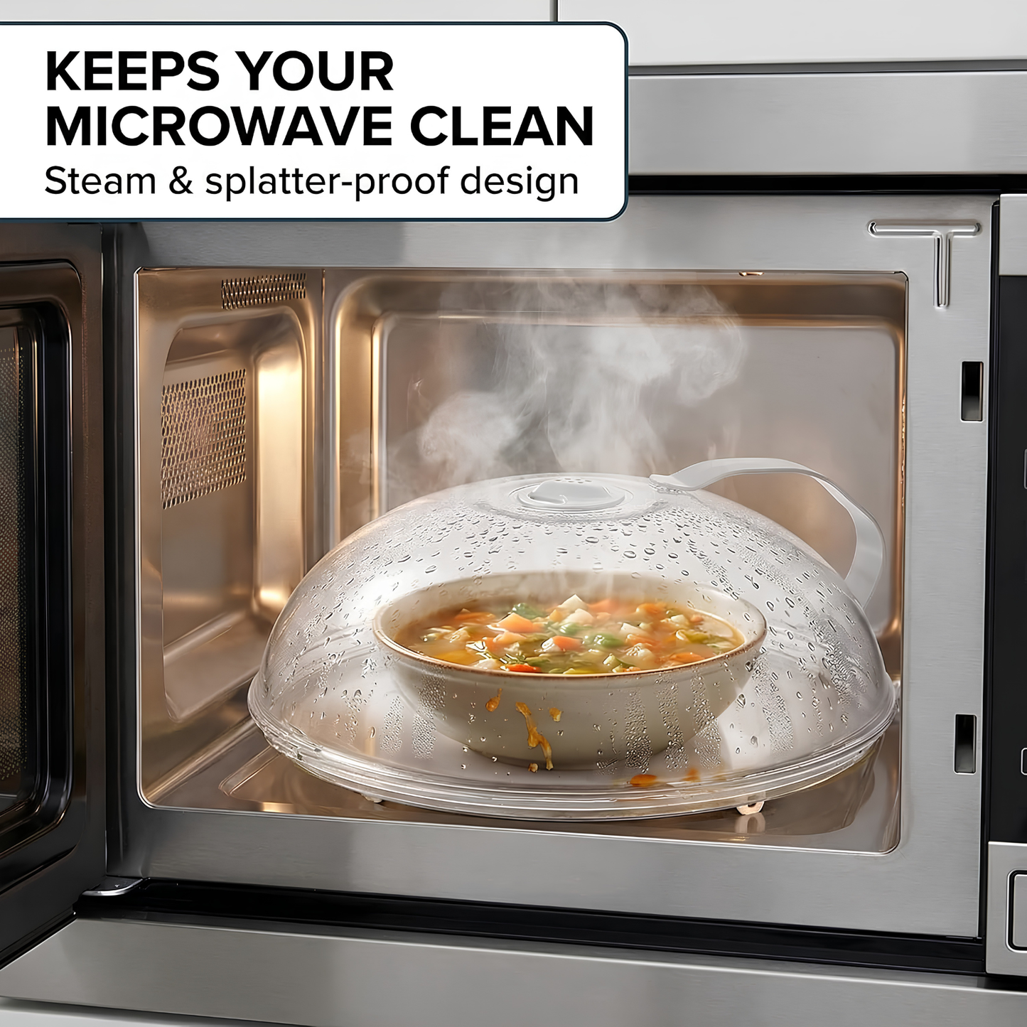 ClearGuard™ Microwave Splatter Cover