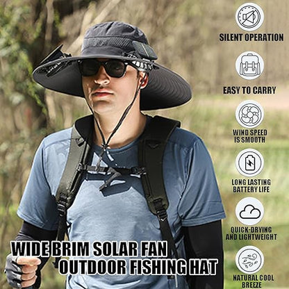 BreezeX™ Solar Fan Hat