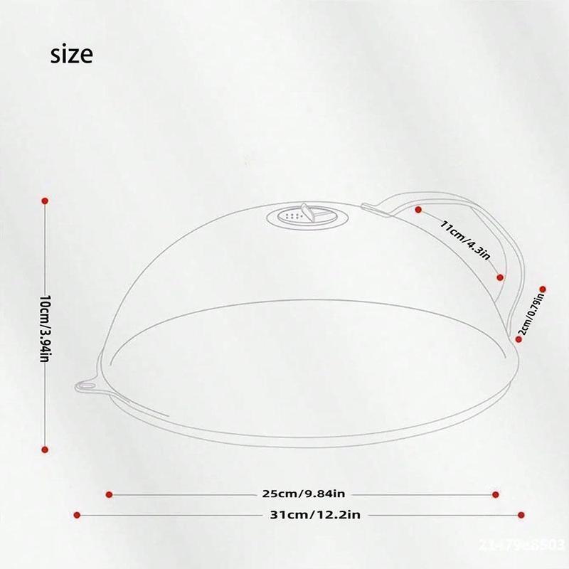 ClearGuard™ Microwave Splatter Cover