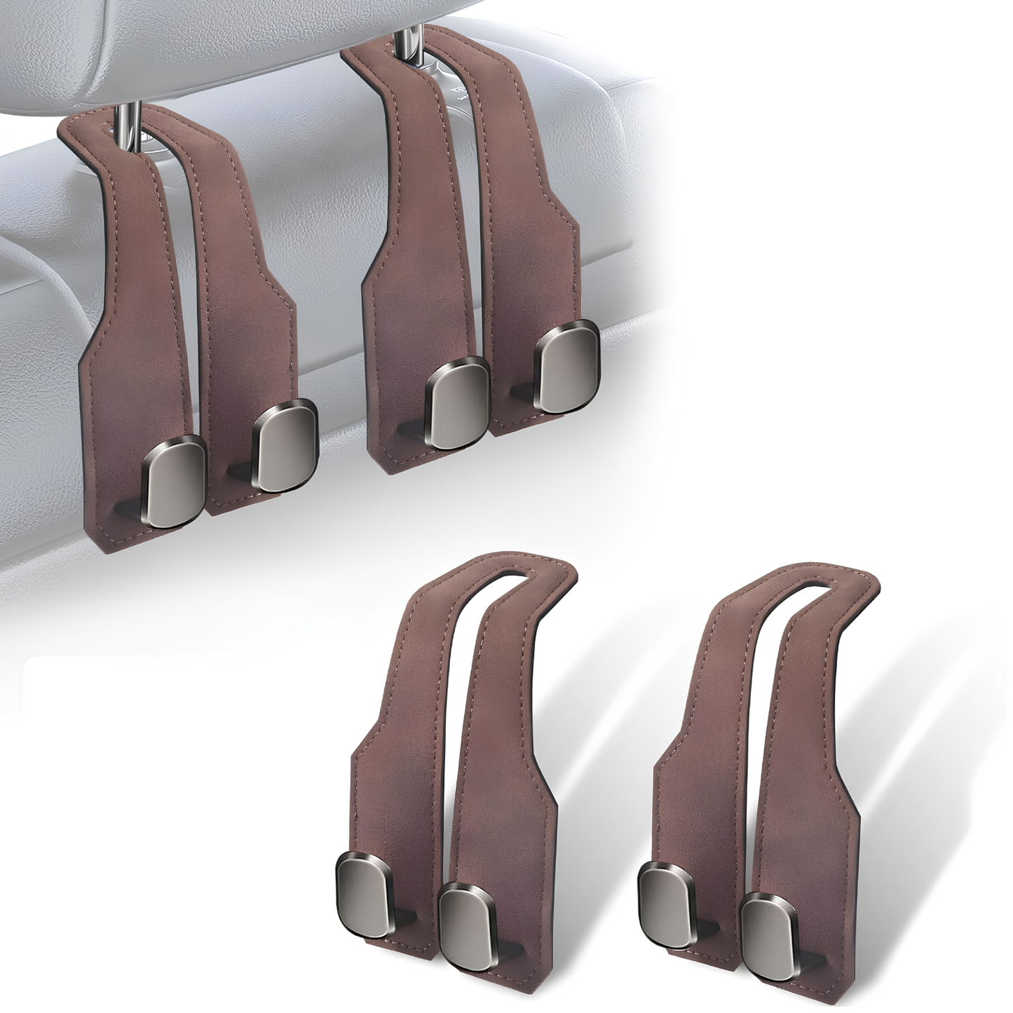 StayPut™ Leather Hooks