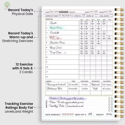 Fitness Planning Notepad