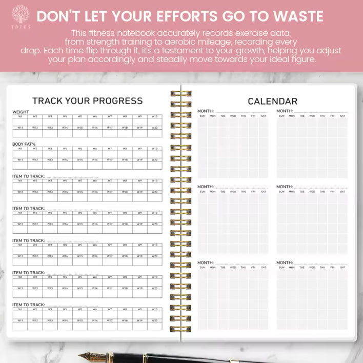 Fitness Planning Notepad
