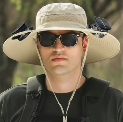 BreezeX™ Solar Fan Hat