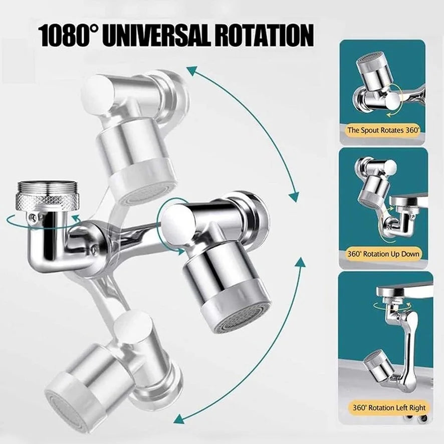 Metal 360° Faucet Extender