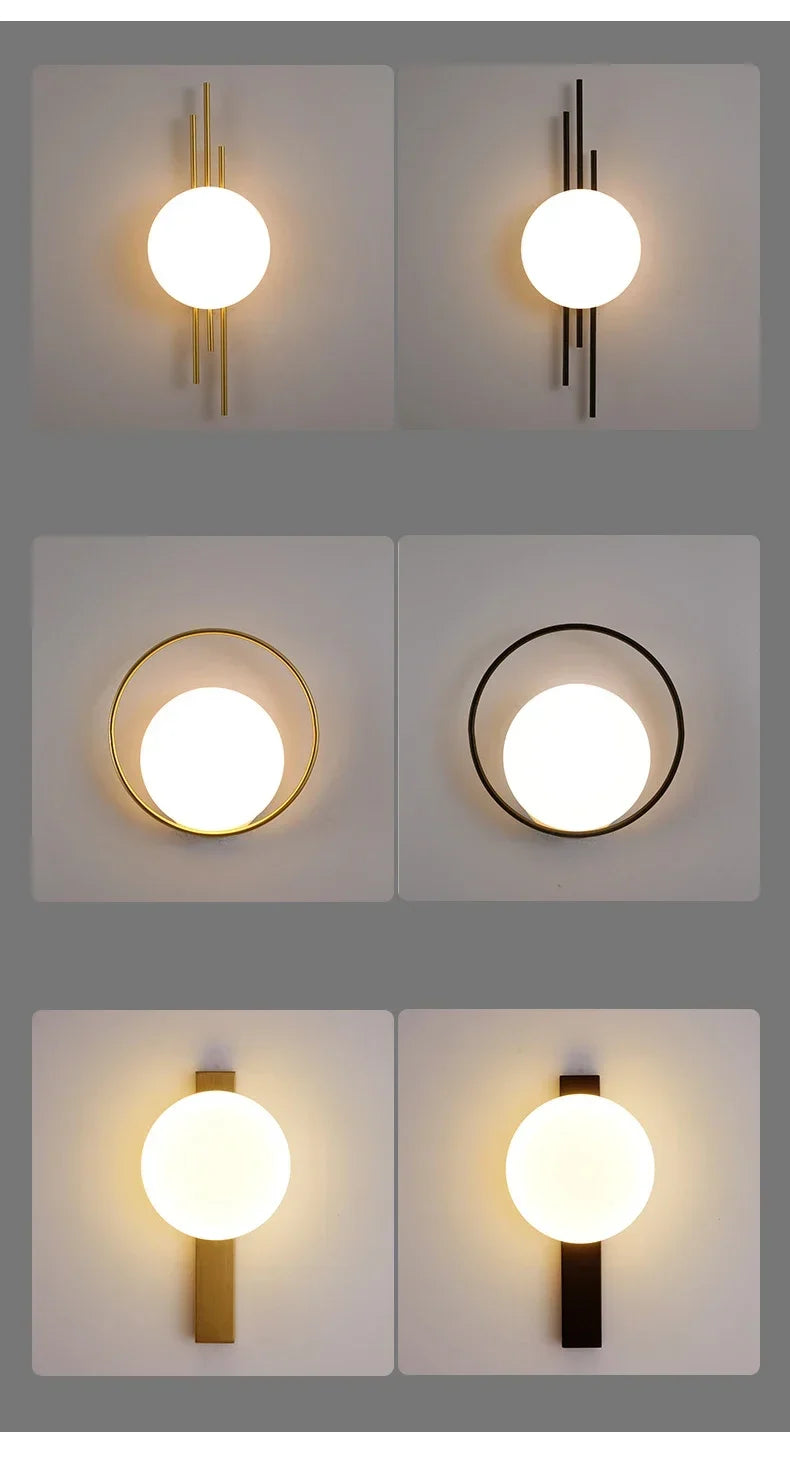 Modern Bedroom Wall Lamp
