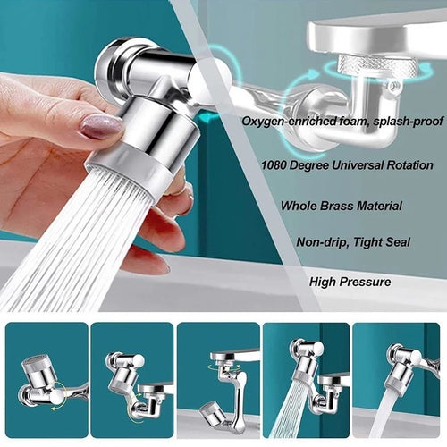 Metal 360° Faucet Extender